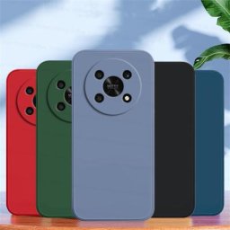Coque arrière de téléphone en silicone liquide antichoc pour Honor Magic 4 Lite étui pour Honor