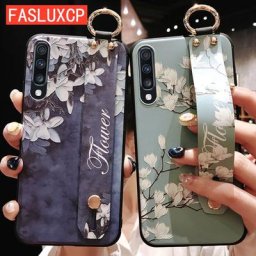 Étui avec dragonne pour Samsung Galaxy A50 housse de support pour Samsung A51 71 A32 A31 Note