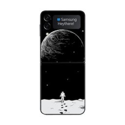 3D Coloré Anti-rayures Autocollant De Retour De Téléphone Pour SAMSUNG Galaxy Z Flip3 5G Film