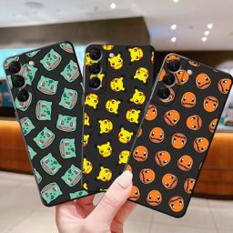 Coque Pokemon Pikachu en Silicone pour Huawei compatible modèles 8i 10 Pro Y70 Plus Y8s Nova 9