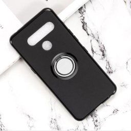 Pour LG V50 ThinQ 5G Retour Anneau Titulaire prompte ket Téléphone Cas Couverture Téléphone TPU