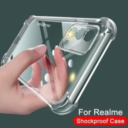 Clair Étui antichoc Pour OPPO Realme 9 8 7 9i 8i 7i Narzo 50 GT NEO 3 C35 C31 C25Y C21Y C21 C20 C20A