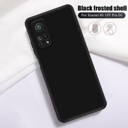 Coque de téléphone en Silicone noir mat étui souple pour Xiaomi Mi 10 T Pro ultra mi10 mi 10 t mi
