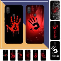 TOPLBPCS-Coque de téléphone sanglante Anime Redmi Note 8 7 9 4 6 pro max T X 5A 3 10 lite pro