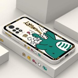 Coque de téléphone dinosaure affamé pour Xiaomi coque pour Redmi Note 12 12S 11 11S 11T 10
