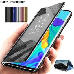 Étui à rabat intelligent pour Xiaomi Mi Note 10 Lite coque de téléphone magnétique d'origine vue