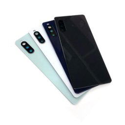 Boîtier arrière pour Sony Xperia 10ii X10ii II couvercle de batterie cadre central avec pièces de