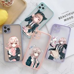 Chiaki Nanami a recruté Anronpa Coque de téléphone pour iPhone 14 13 12 11 Mini Pro Max XS