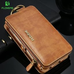 FLOVEME-Étui portefeuille en cuir pour Samsung Galaxy S20 Ultra coque de luxe rétro pour Samsung