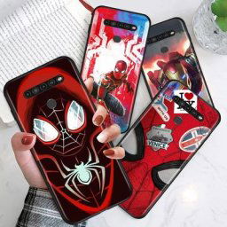 Coque de téléphone Marvel Smile Hero pour LG Black Soft Avenger K92 K62 K52 K42 K31 K22 K71
