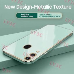 Coque de téléphone Samsung Galaxy A20 A30 en Silicone souple antichoc galvanoplastie