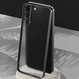 Étui transparent de placage pour Samsung Galaxy coque de protection souple pour objectif d'appareil