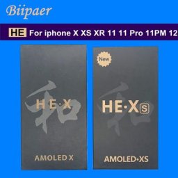 HE – ensemble écran tactile LCD AMOLED pour iPhone X XS 11 Pro XSMax XR 11 Pro Max