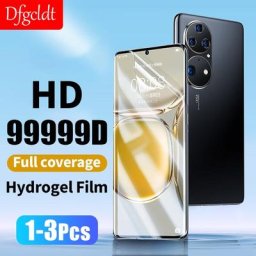 Protecteur d'écran en film hydrogel pour Huawei couverture complète pas en verre pour modèles