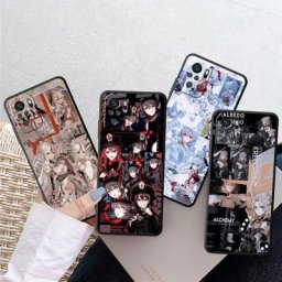 Genshin Impact Anime Cover Silicone 256 Case Xiaomi Redmi 9 10 9A 8A 7A 9T 10C K50 6 7 8 K40 Pro