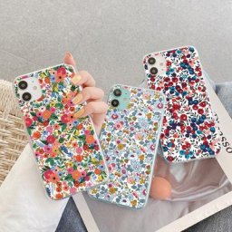 Coque antichoc fleur de luxe pour iPhone coque pour iPhone 8 7 12 11 13 14 Pro Max 6s Plus