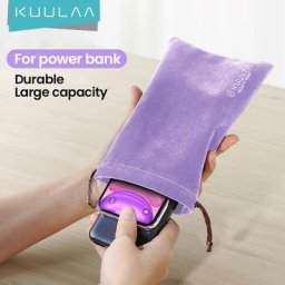 KUULAA – étui étanche pour batterie portable pochette de rangement pour téléphone portable pour