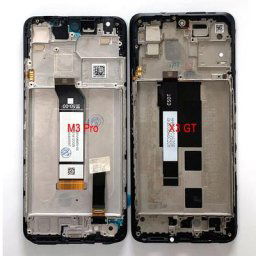 Écran tactile LCD IPS avec châssis pour Xiaomi Poco X3 GT Xiaomi Poco M3 Pro M2103K19PG Original