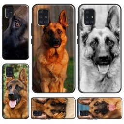 Chien de Berger allemand Pour Samsung A12 A32 A42 A52 A72 A20e A21S A11 A31 A51 A71 A70 A50 A10 A20