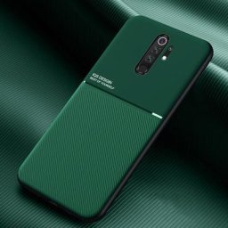IJews sses-Juste anti-chute en cuir PU de luxe texture de ligne étui pour Xiaomi Redmi Note 8 Pro