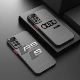 Coque pare-chocs pour voiture de sport coque pour Audi RS R6 256 Redmi Note 11 10 8 Pro Plus