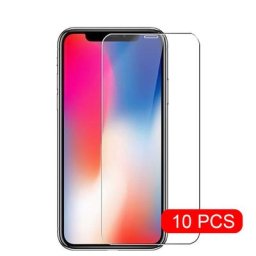 Film de protection d'écran en verre trempé pour iPhone pour modèles X XS Max Poly 4 4s 5 5s