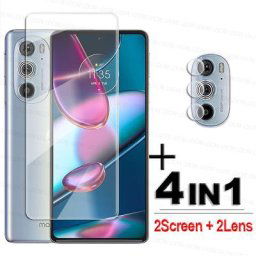 Protecteur d'écran pour Motorola Edge 30 Pro en verre trempé 6.7 pouces pour objectif 9H