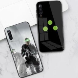 Coque de téléphone portable en verre noir pour Xiaomi 12 11T 10 9 Redmi Note 11 10 10S Pro Redmi 9