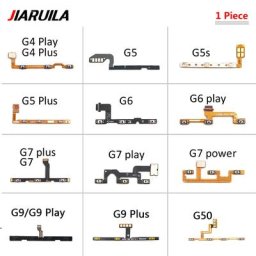 Touche de Volume Flex Power pour Moto pour modèles G5S G30 G6 G7 G8 G9 Play G7 G8 Lite G4