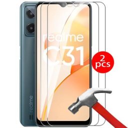 Étui de protection en verre pour Realme C31 film de protection d'écran 6.5 pouces Guatemala C