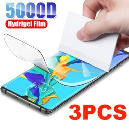 Protecteur d'écran pour Huawei Enjoy 50 Pro 3 pièces Film Hydrogel de 6.7 pouces nova Y90