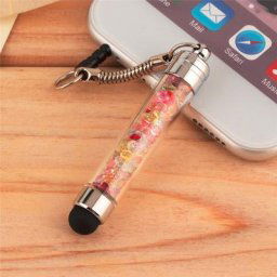 FFFAS-Stylet à écran tactile 2 en 1 pour iPhone et tablette Android stylet matin en cristal de