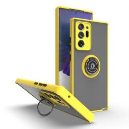 Coque de téléphone antichoc avec anneau magnétique housse de support pour Samsung Galaxy S8 S9