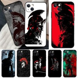 Coque de téléphone spartiate pour iPhone coque pour iPhone 12 11 13 14 Pro Max X Poly XS Max