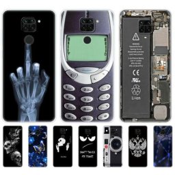 Coque souple en silicone pour téléphone Xiaomi compatible modèles Redmi Note 9 9S 9 Pro