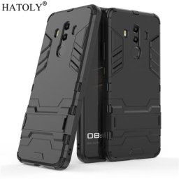 Coque de téléphone portable en silicone rigide style armure pour Huawei Mate 10 Pro 10 20 30