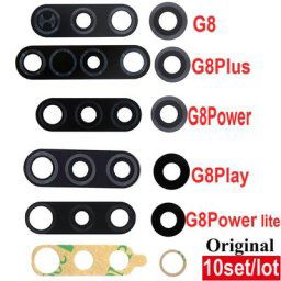 Lentille en verre pour caméra arrière 100% d'origine pour Motorola Moto G8 Plus Play Power Lite