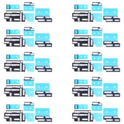 Lot de 10 coussinets en mousse pour iPhone 12 / 12 Pro carte mère avec connecteur FPC