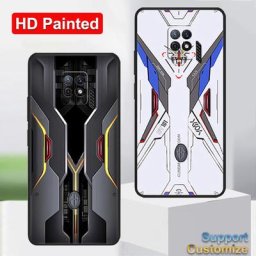 Coque arrière en Silicone TPU Anti-chute pour ZTE Red Magic 7S NX679S pour Nubia Red Magic 7S Pro