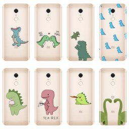 Coque de téléphone en silicone souple motif dinosaures couverture arrière pour Pocophone F1 Xiaomi