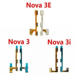 3 boutons de Volume haut et bas pour Huawei Nova 3i 3E interrupteur marche/arrêt ruban flexible