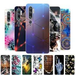 Coque en silicone souple pour Xiaomi Mi 10 coque arrière en TPU coque de téléphone pare-chocs Mi