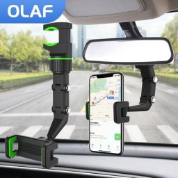 Support de téléphone de voiture multifonctionnel résistant à 360 degrés rotation automatique