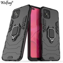 Étui armure avec support à ventouse magnétique pour Oppo Reno 4Z 5G couverture à bord complet pour