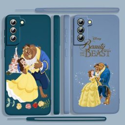 Coque de téléphone Disney La Belle et la Bête ULliquide coque de document Candy Samsung Galaxy