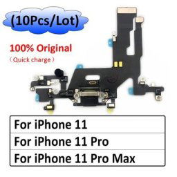 10 pièces/lot nouveau pour Iphone 11 Pro Max USB Port de Charge Jack Dock connecteur carte de