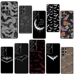 Coque de téléphone gothique chauve-souris vampire housse pour Samsung Galaxy S23 S22 Ultra Note 20