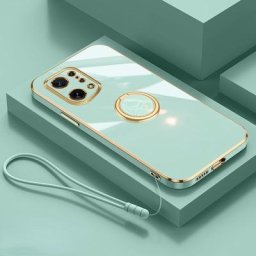 Coque de téléphone portable en silicone avec anneau anti-chute protection d'objectif tout compris