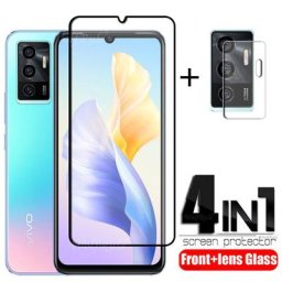 4-en-1 Pour Vivo iQOO Neo 6 Pour Vivo iQOO Neo 6 Verre Trempé Couverture Complète 9H Protecteur