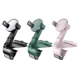 Support de téléphone portable universel pour voiture tableau Prada rétroviseur support rapide